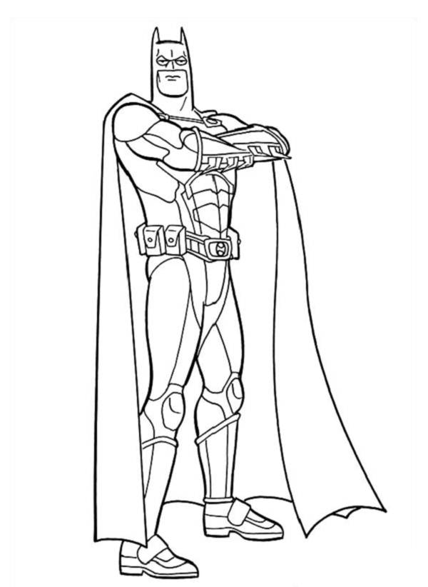 Educational Batman Dark Knight Coloring Pages - Coloring Pages