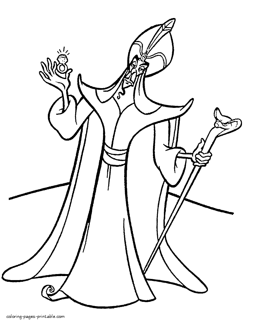 Free Disney Villains Coloring Pages   Coloring Home