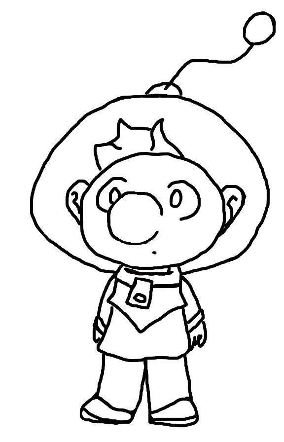 Pikmin coloring pages