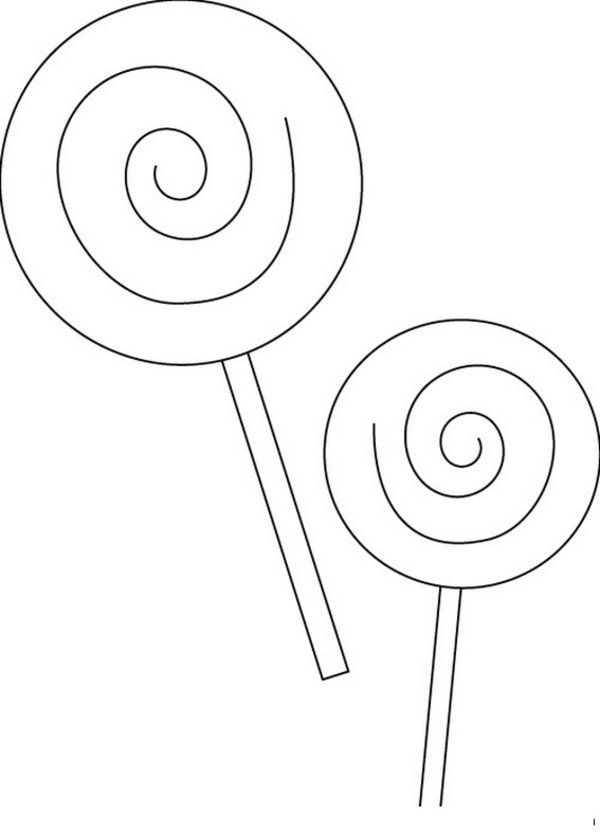 Free Lollipop Coloring Pages, Download Free Lollipop Coloring Pages png  images, Free ClipArts on Clipart Library