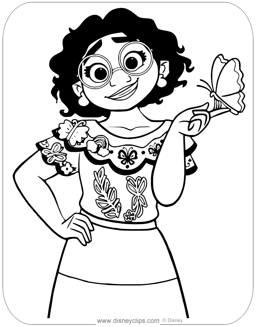 Encanto Coloring Pages - Coloring Home