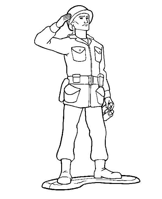 The Various Army And Soldier Image Coloring Pages - Theseacroft