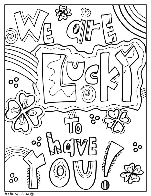 Teacher Appreciation Week Printables Classroom Doodles Coloring Home