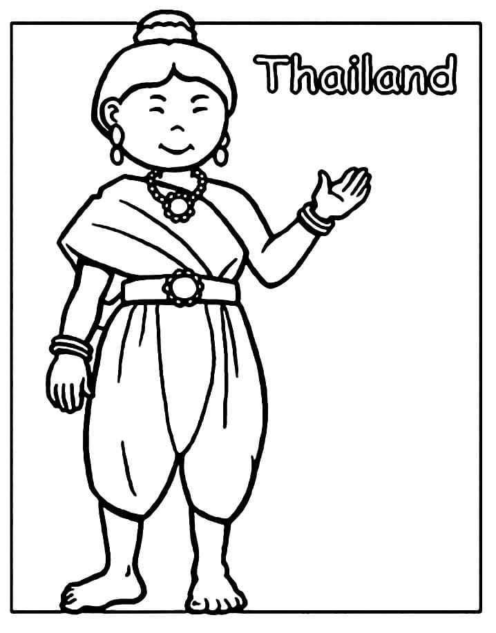 Thailand Coloring Pages - Free Printable Coloring Pages for Kids