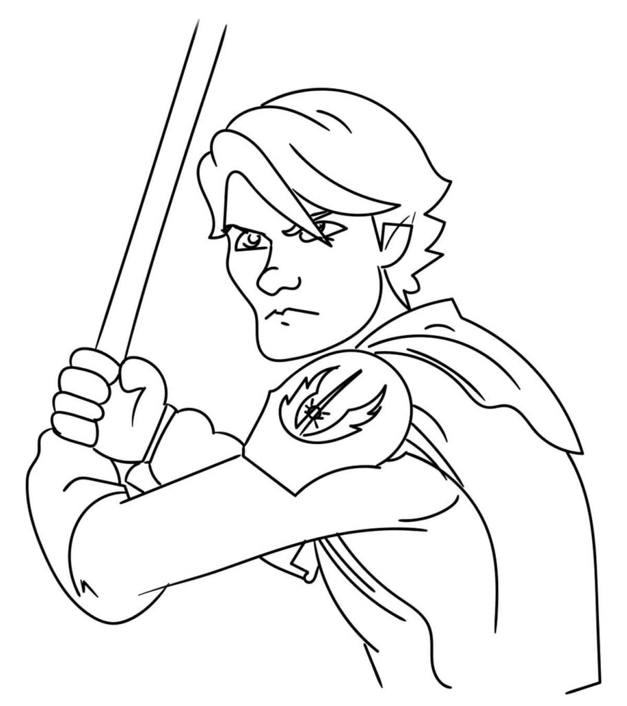 Top 25 Free Printable Star Wars Coloring Pages Online