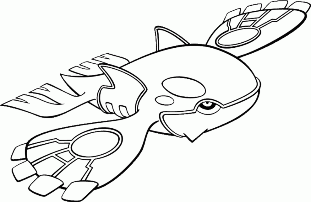 Pokemon Groudon Coloring Pages - Coloring Home