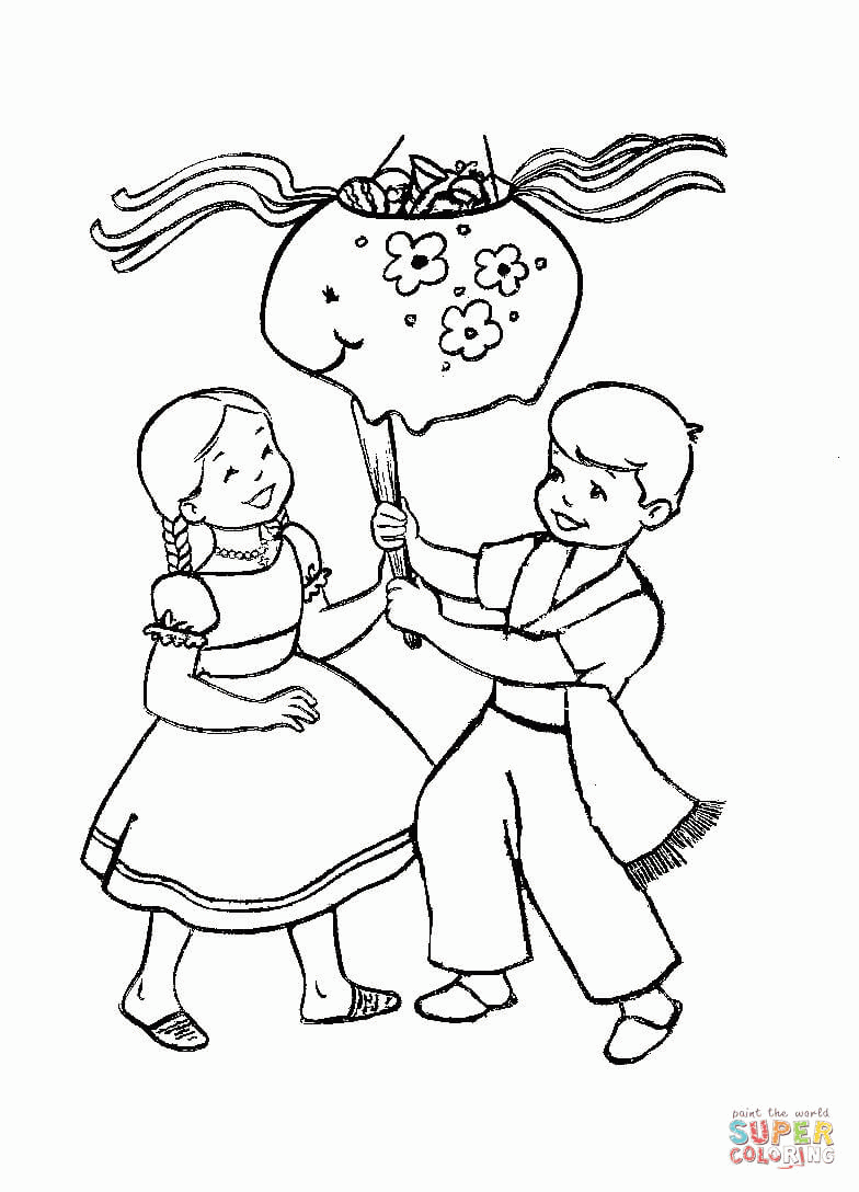 Christmas Mexico Coloring Pages - Ð¡oloring Pages For All Ages