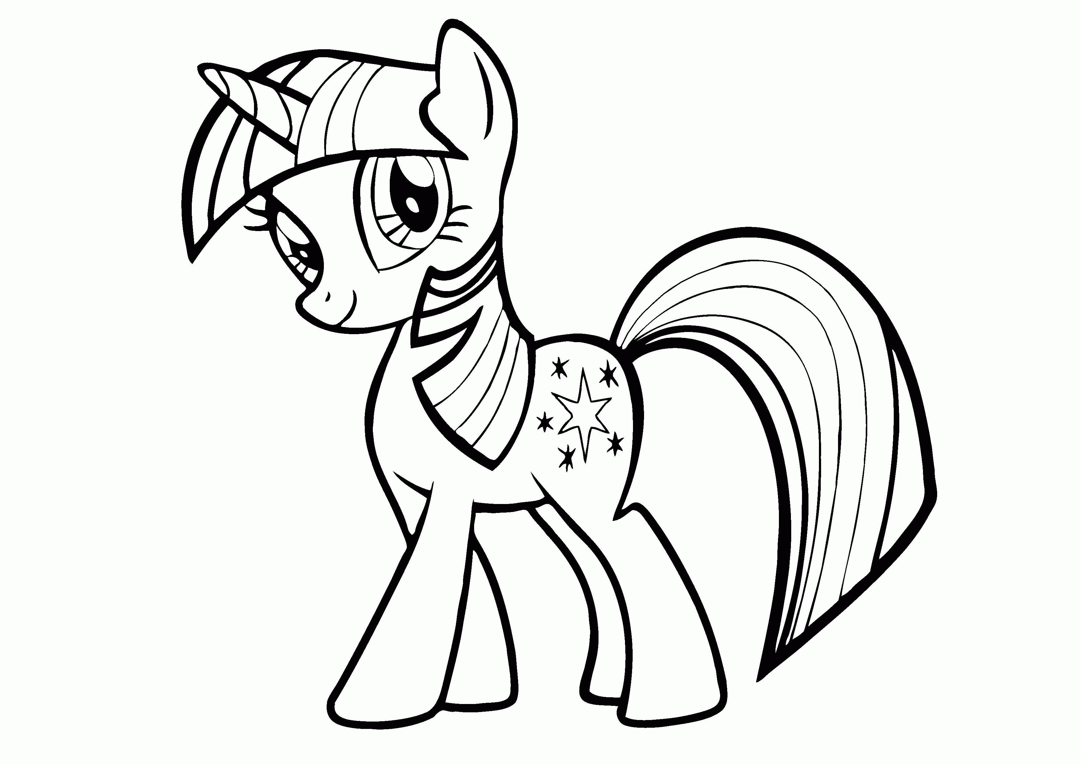 Printable Little Pony Coloring Pages Kids - Colorine.net | #7764