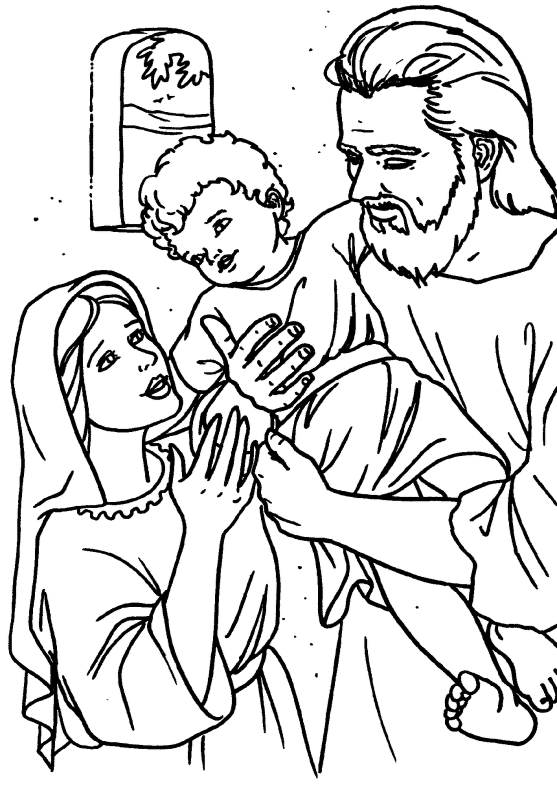 Download St. Joseph Coloring Pages - Coloring Home