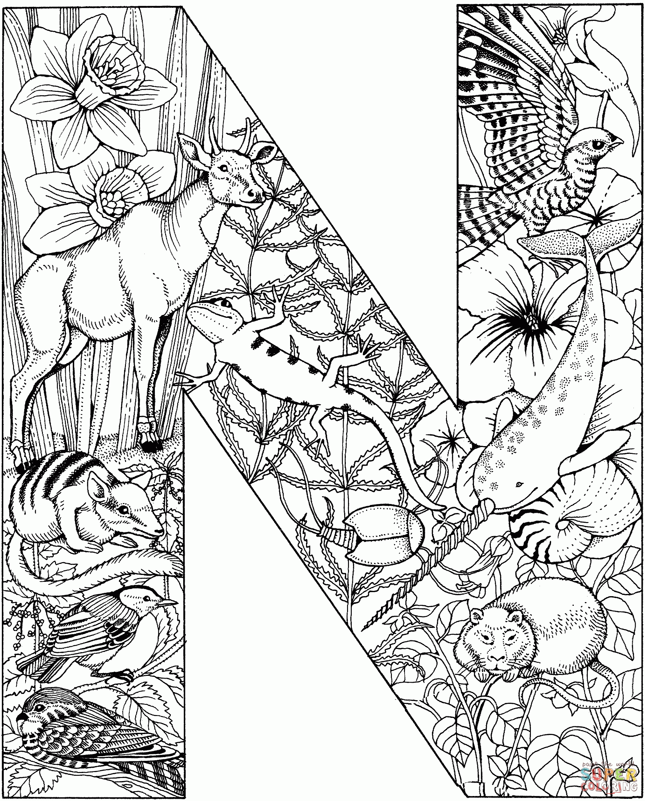 Featured image of post Letter A Coloring Pages Hard