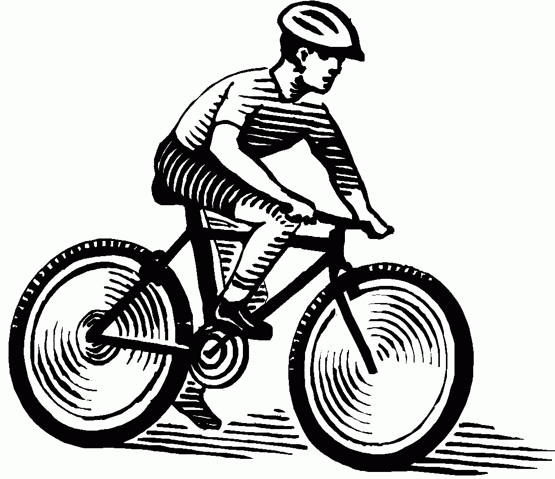7 Pics of Bike Safety Riding Coloring Pages - Girl Riding Bike ...