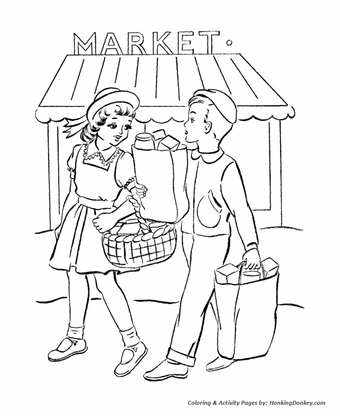 Kids Valentine's Day Coloring Pages - Kids on Valentine's Day 