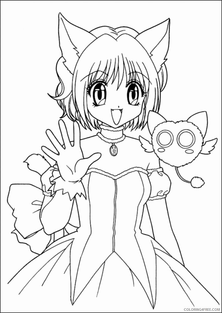 Coloring Pages for Girls Anime Awesome Cat Girl Anime Coloring Pages  Coloring4free Coloring4free | Cat coloring page, Anime wolf girl, Chibi coloring  pages