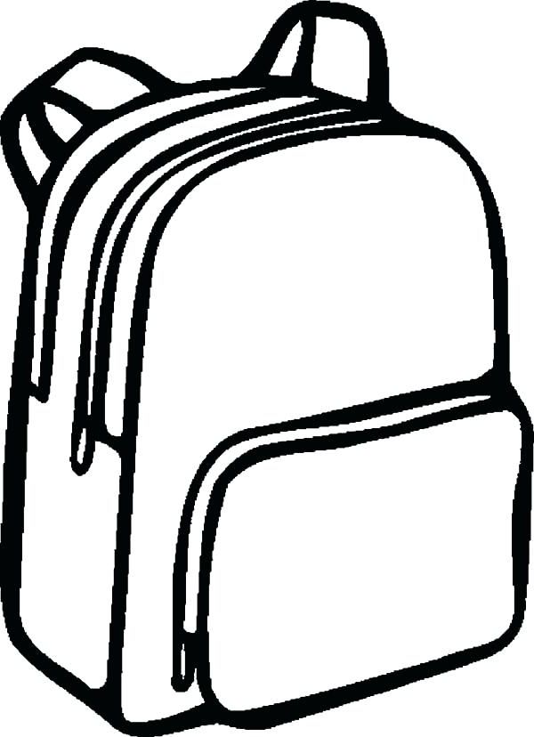 Bag Coloring Pages - Coloring Home