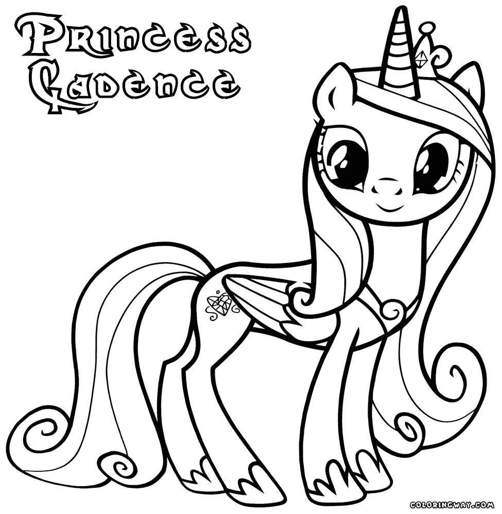Princess Cadence Coloring Pages   Coloring Pages To Download And ...