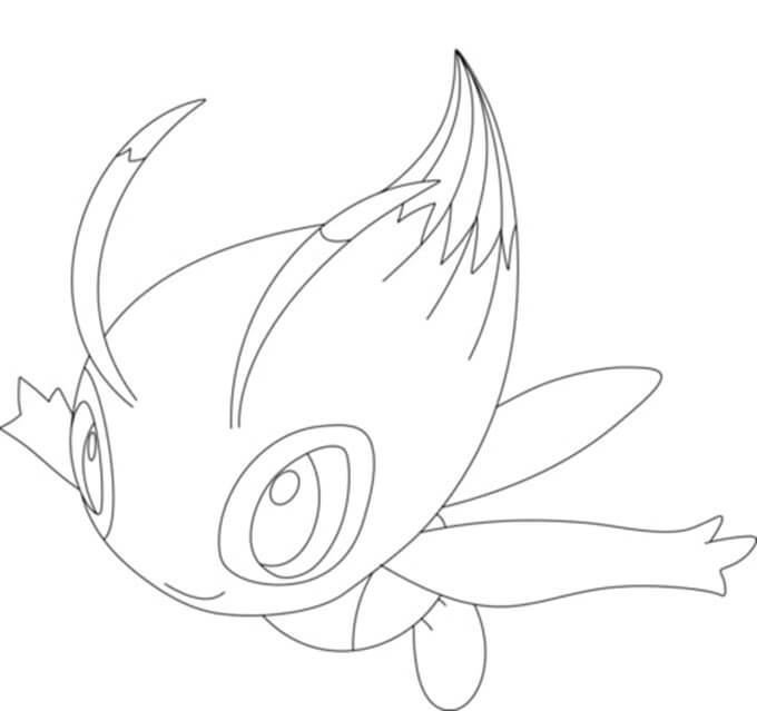Celebi Coloring Pages - Free Printable Coloring Pages for Kids