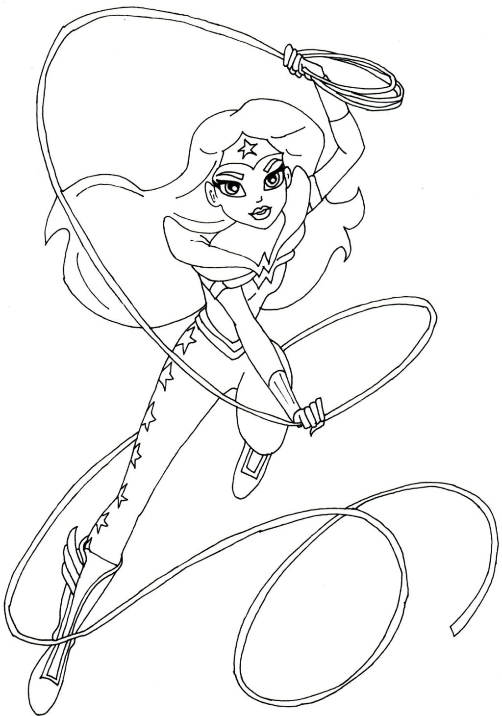 Coloring: 30 Remarkable Dc Superhero Girls Coloring Pages. Dc ...