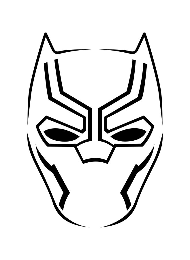 Coloring pages: Coloring pages: Black Panther, printable for kids & adults,  free