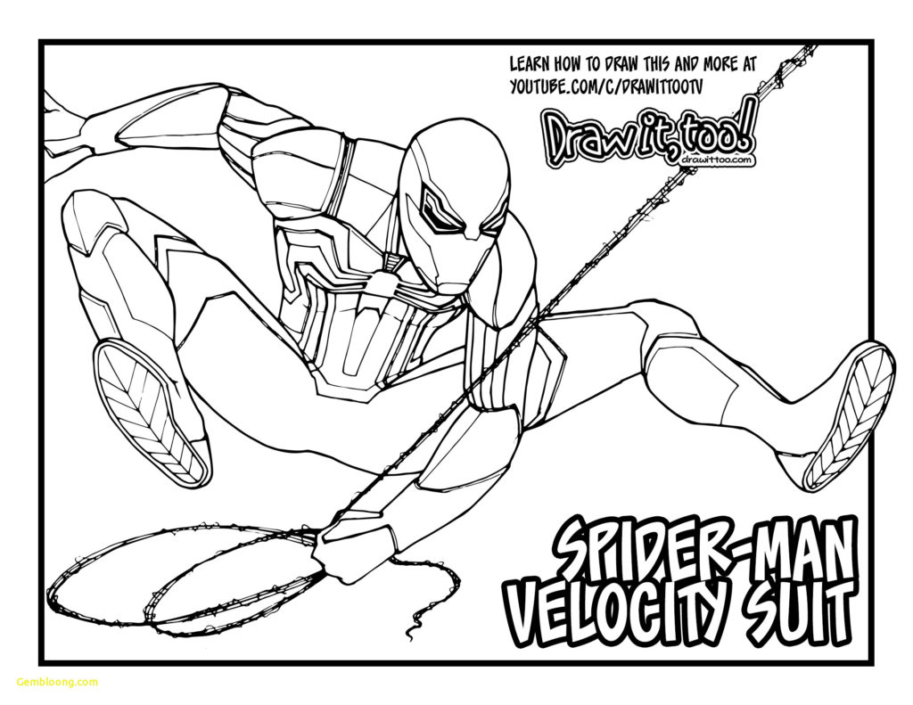 Coloring ~ Iron Spider Coloring Pages ...