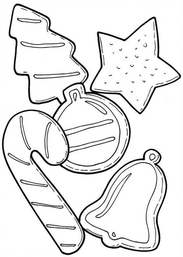 Coloring Pages Of Christmas Cookies at GetDrawings | Free download