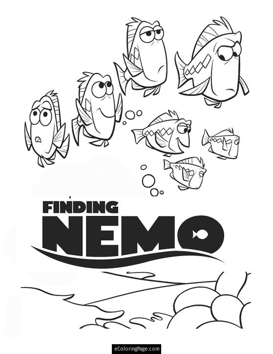 Finding Nemo Coloring Pages | eColoringPage.com- Printable ...