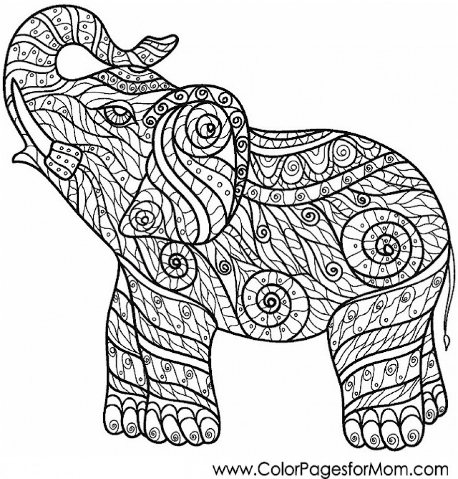 36 Most First-rate Hard Coloring Pages Of Animals Animal At ...