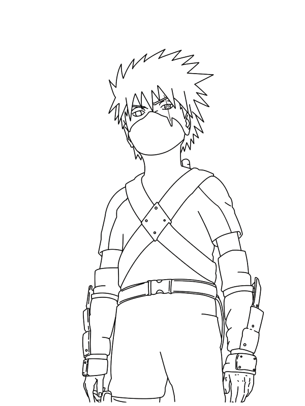 Naruto Coloring Page Tv Series Coloring Page | PicGifs.com