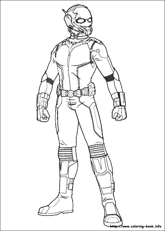 Ant Man Coloring Pages - Coloring Home