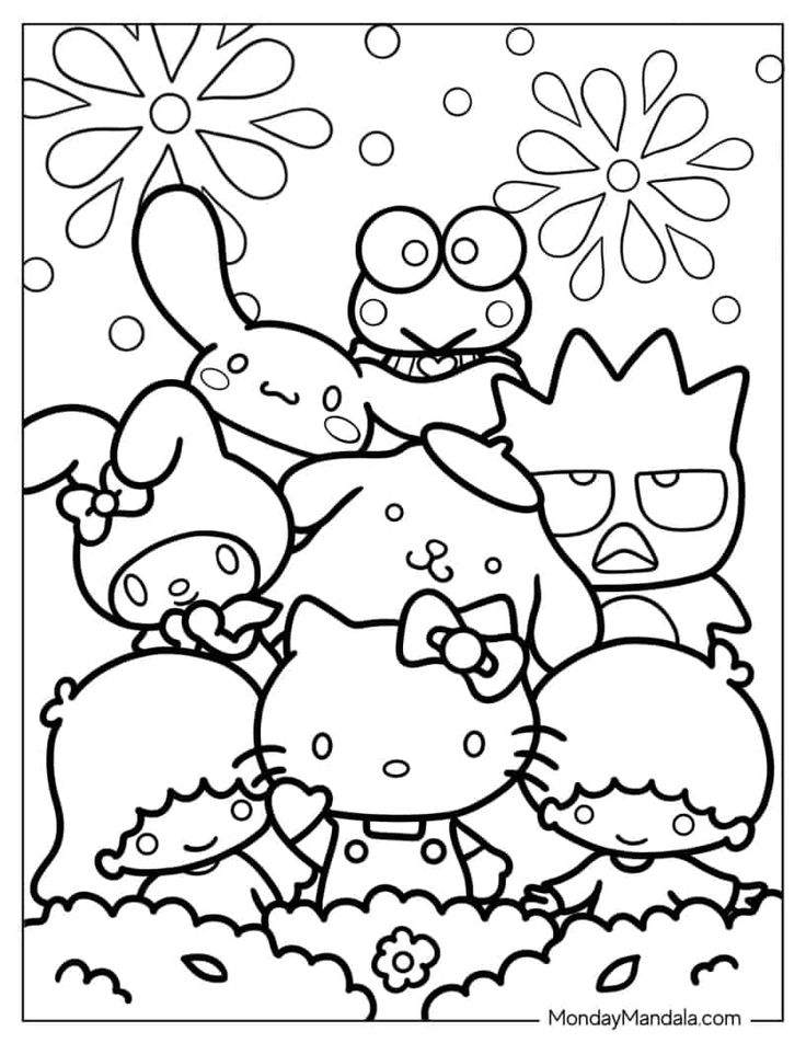 68 Hello Kitty Coloring Pages (Free PDF Printables) in 2023 | Hello kitty  colouring pages, Kitty coloring, Hello kitty coloring