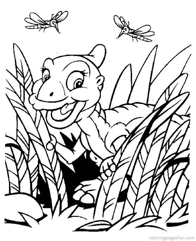 Baby Dino Coloring Pages 10 | Color & Paint Pages 4 All