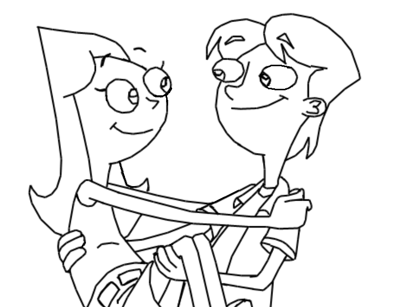 Printable Phineas and Ferb coloring sheets - Coloring Pages