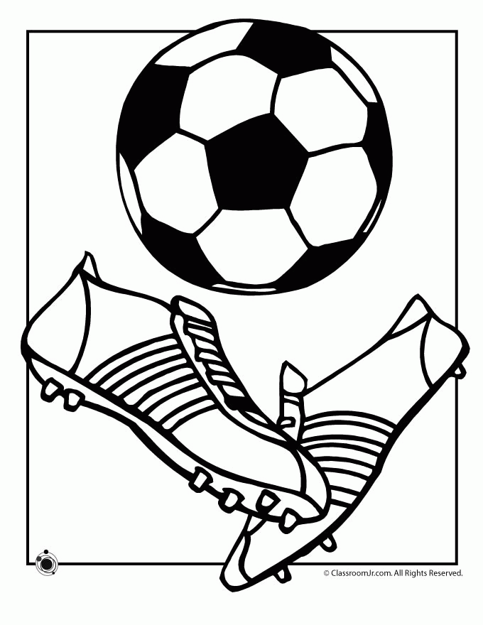 goal keeper stopping the ball coloring page soccer players