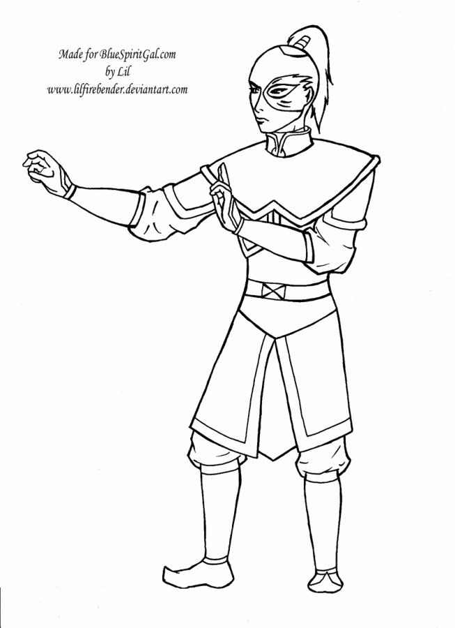 Prince Zuko Printable Coloring Pages
