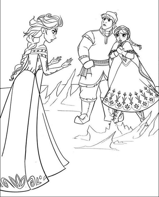 Disclaimer Earnings Frozen Coloring Pages 496 X 762 296 Kb Png 