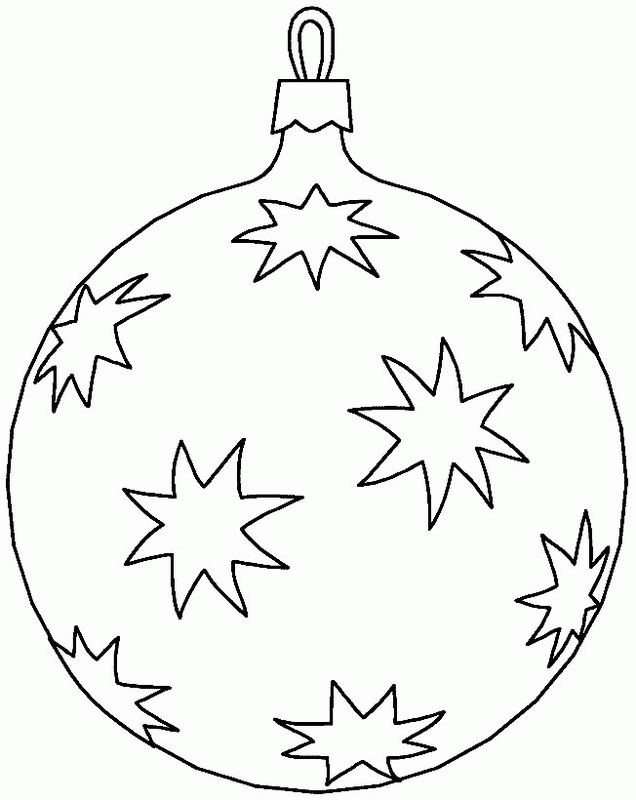 christmas balls Colouring Pages