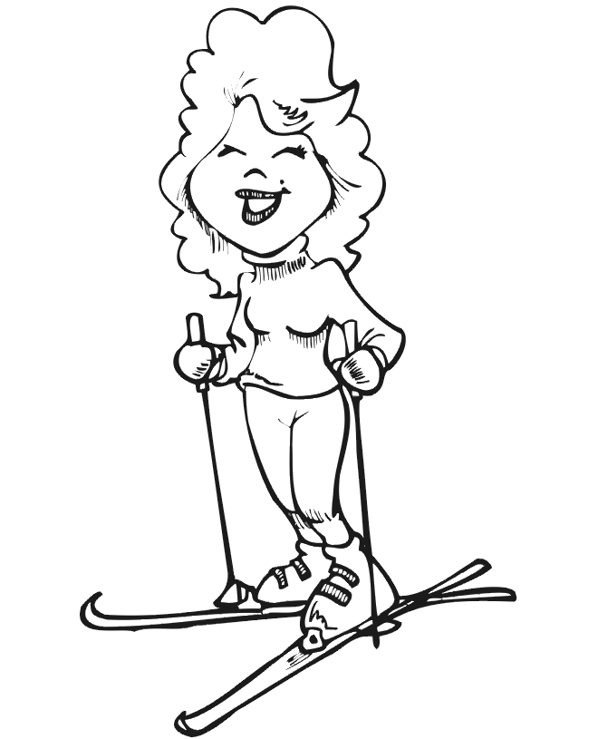 Woman coloring page | coloring pages for kids, coloring pages for 