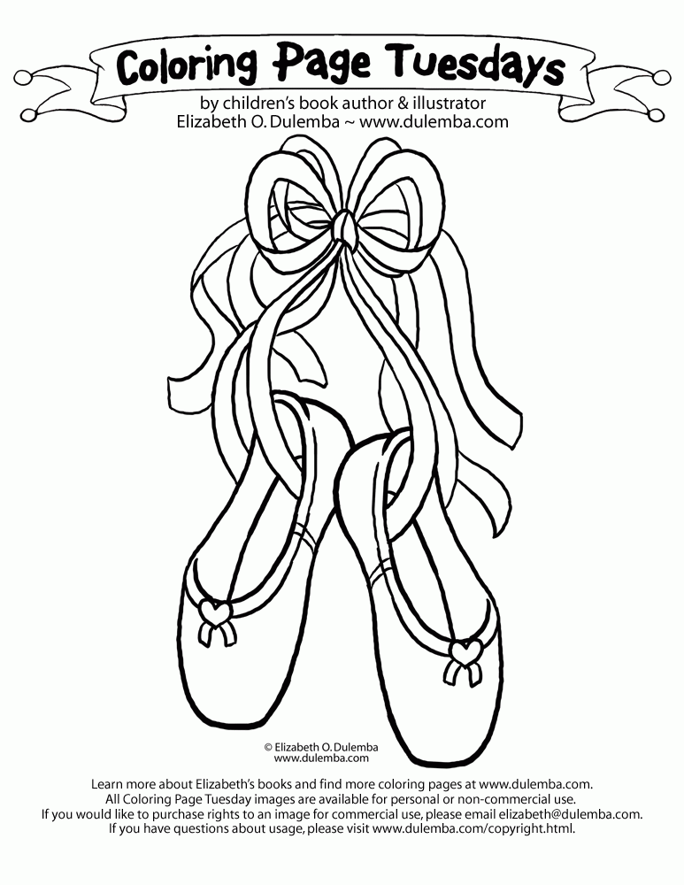 Ballet Position Coloring Pages - Free Printable Coloring Pages 