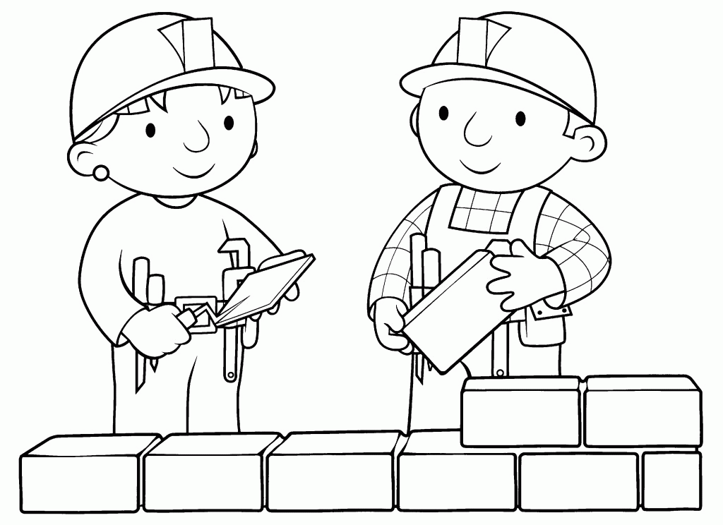 Bob the builder Coloring Pages bob the builder easter coloring 