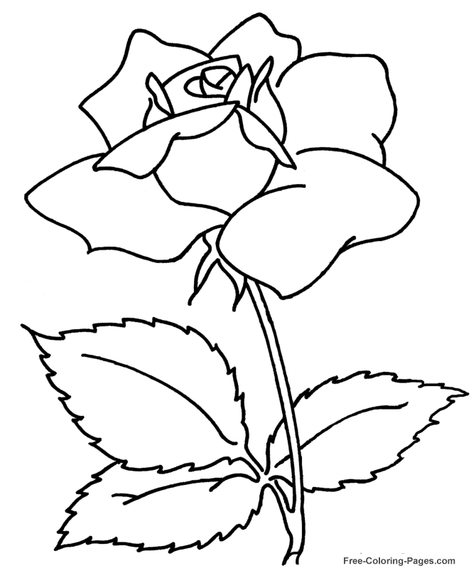 Mother's Day coloring book pages - 02