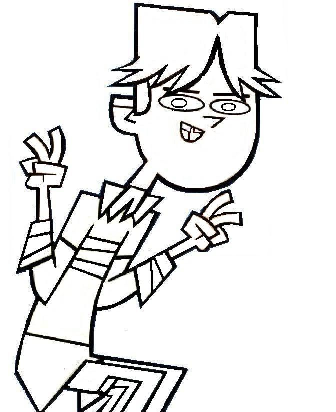 Download or print this amazing coloring page: total drama coloring pages .....