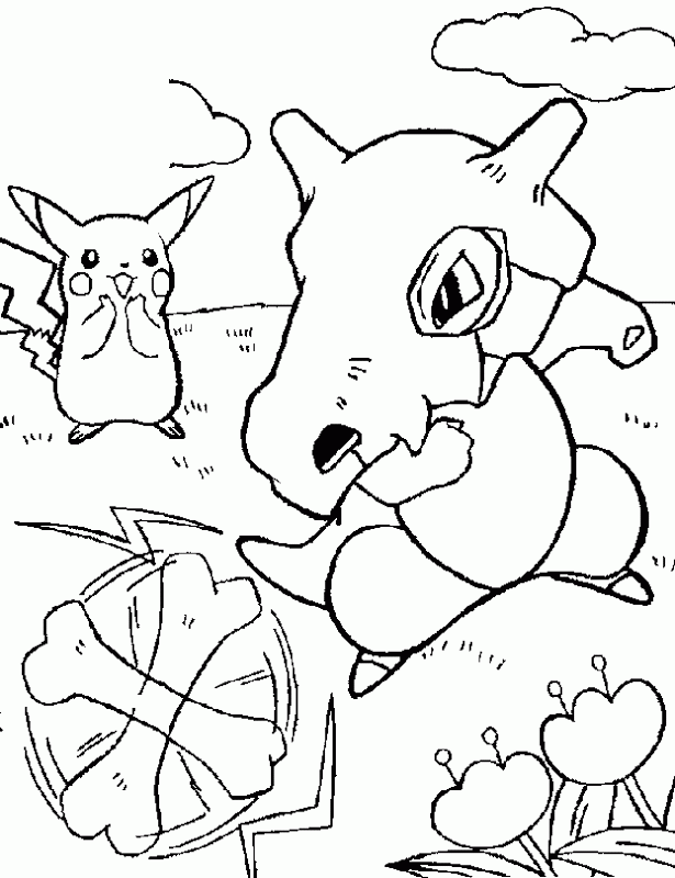 Fun Craft for Kids: Pokemon coloring pages