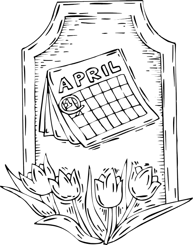 Do Not Appear When Printed Only The Spring Coloring Page Will 