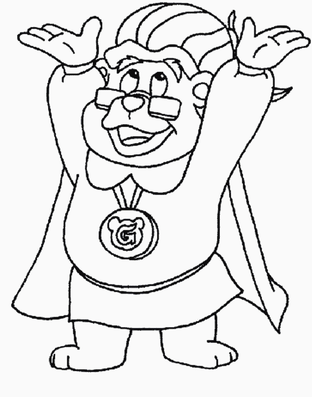 gummi bears Colouring Pages