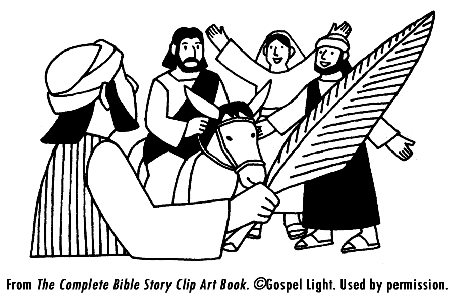 Palm Sunday Coloring Pages - Coloring For KidsColoring For Kids
