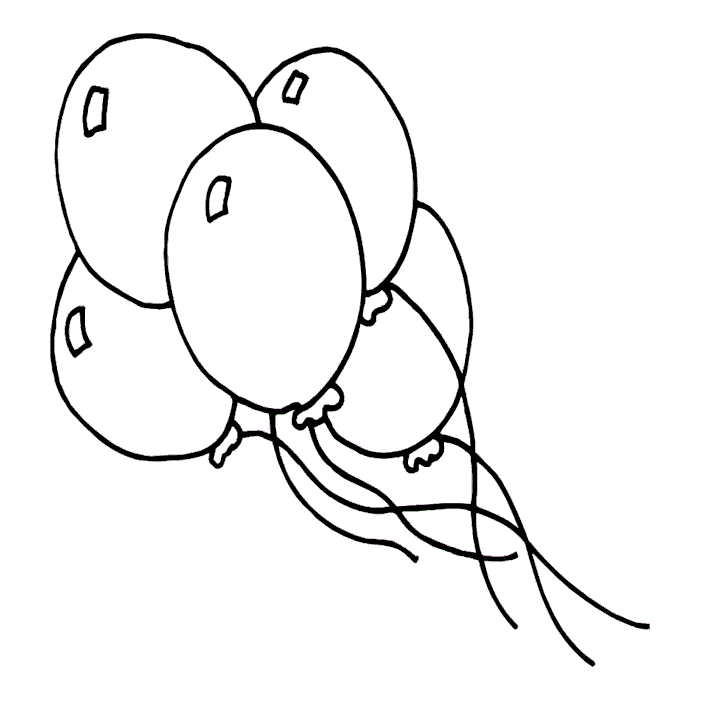 Download Coloring Pages Balloons - Coloring Home