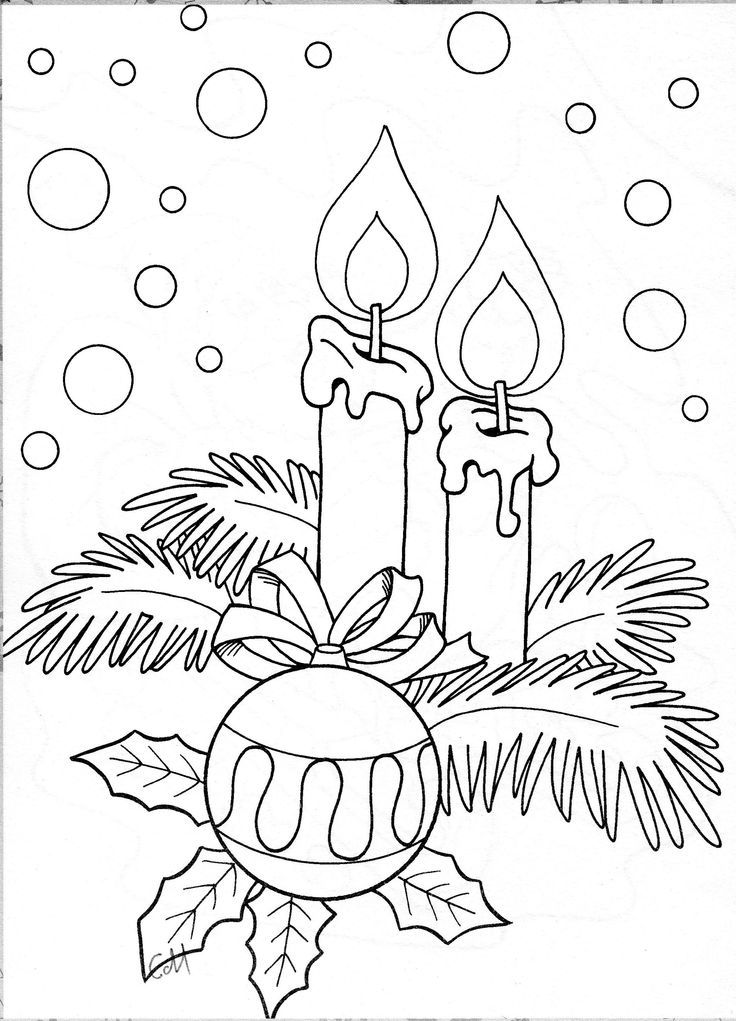 candles | Embroidery--seasonal