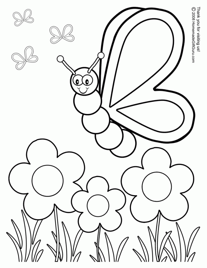 Full Size Coloring Pages For Kids