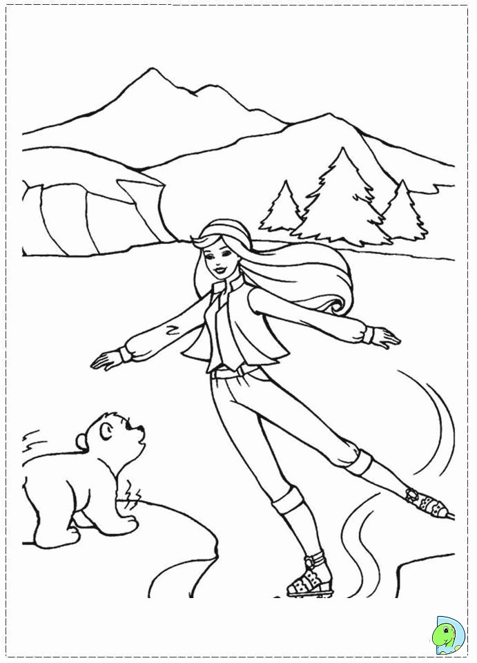 Barbie and The Magic Pegasus Coloring Pages6 « Printable Coloring 