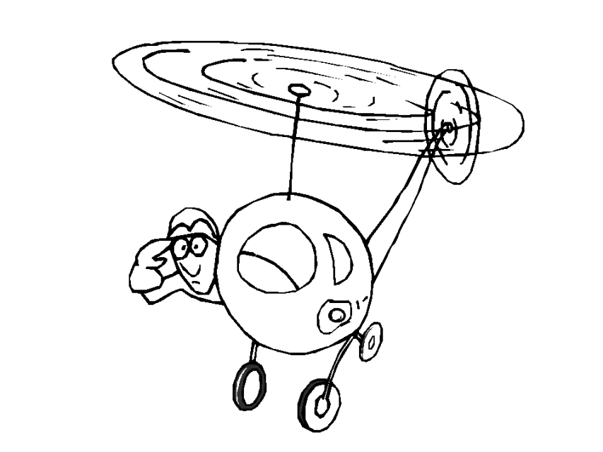 Helicopters (Transportation) Coloring Pages for kids | coloring pages