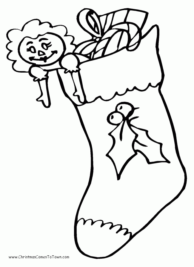 Search Results » Christmas Stocking Coloring Pages
